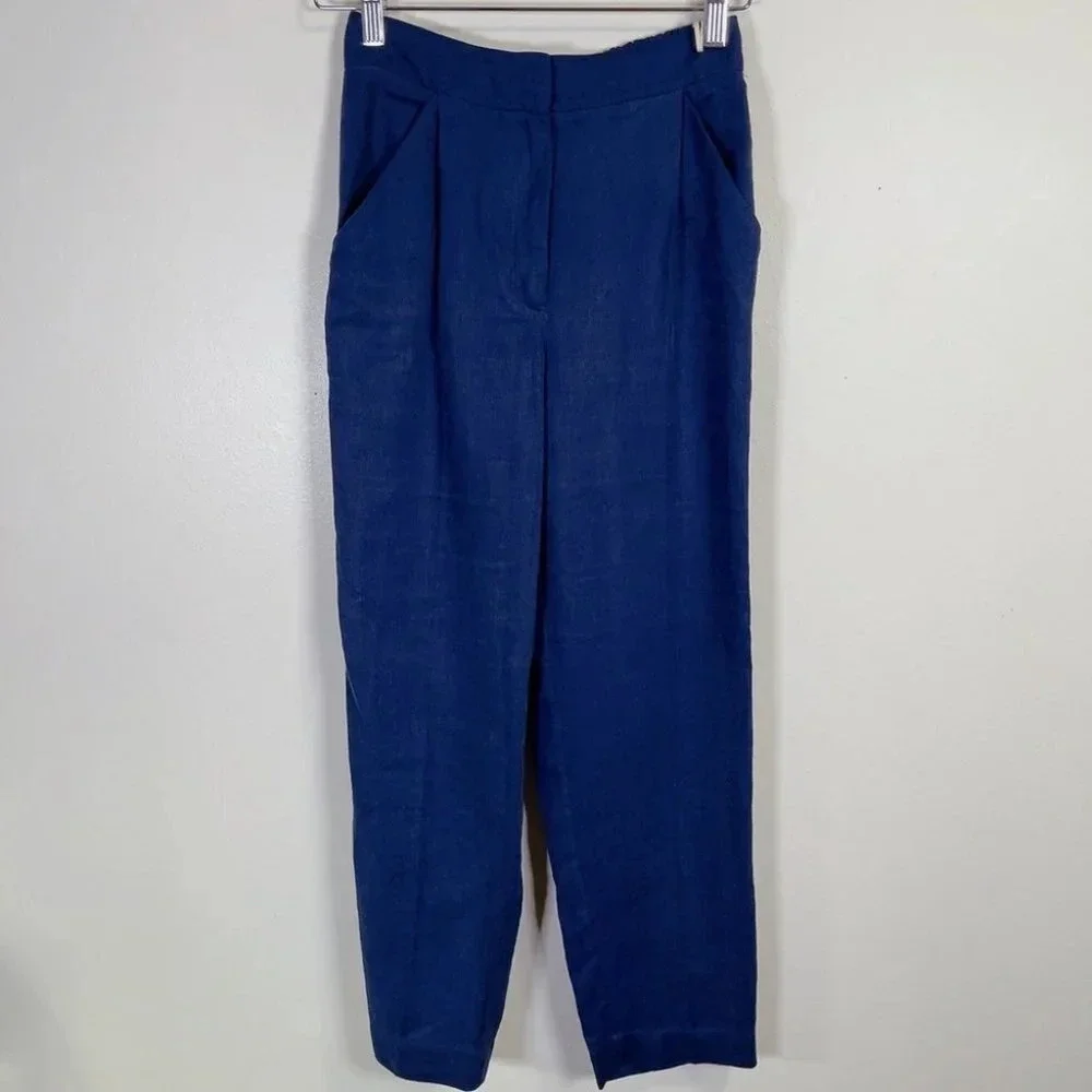 Aritzia Wilfred Sparks Pant Low Rise Pleated Pants